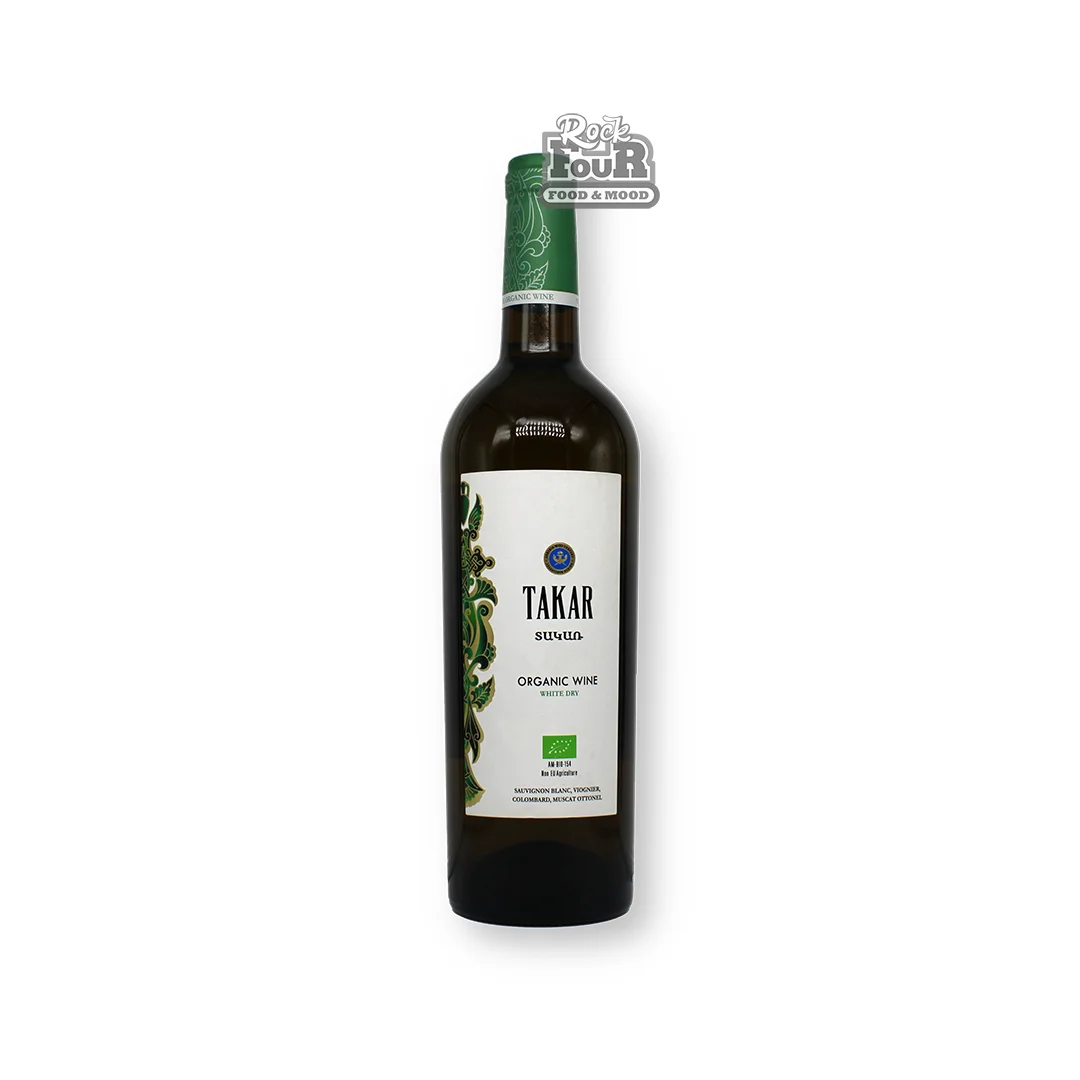 Wine "Takar Organic" white, dry 750ml